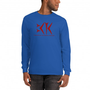 King Cuneiform Long Sleeve Shirt (Red)